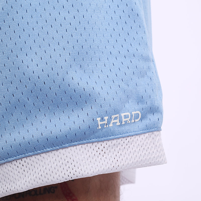 мужские голубые шорты  Hard Open Run Forma Short-blue/w - цена, описание, фото 4